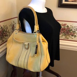 Gorgeous dark yellow Cole Haan shoulder bag EUC
